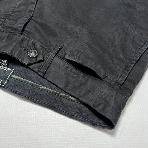 Todd Snyder Stretch Twill Chino SIZE 28 x 32 Black Garment Washed Slim Fit Pants - Picture 6 of 11